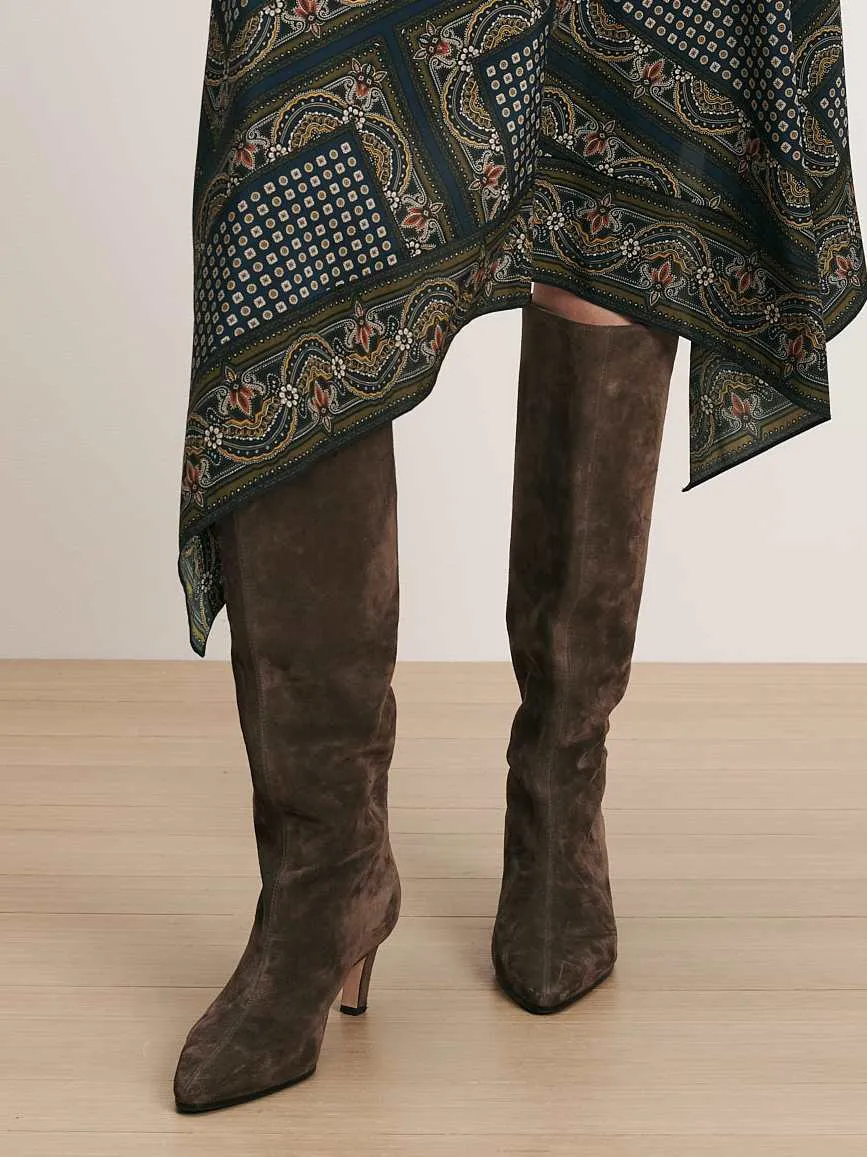 Aisla Mid-Heel Boot sold by Veronica Beard product image thumbnail 2
