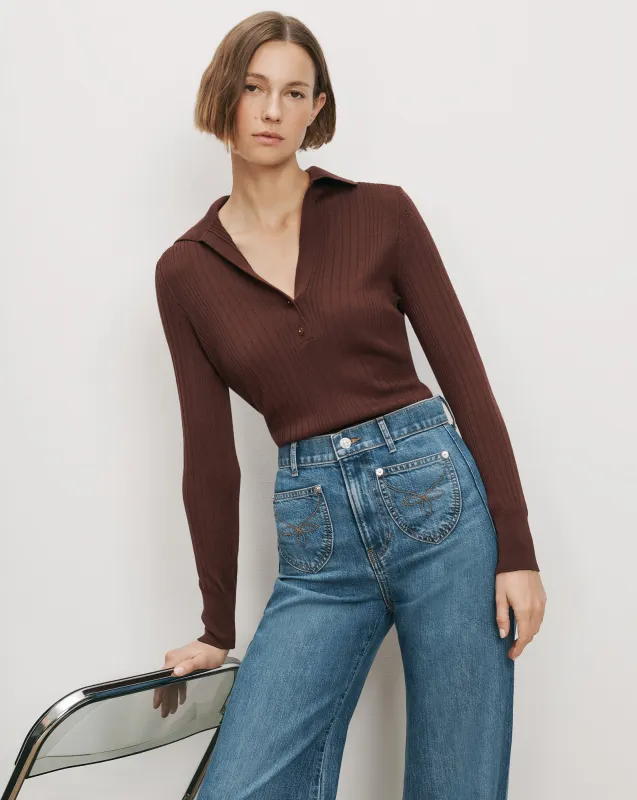 Rouni Merino Wool Pullover made by Veronica Beard