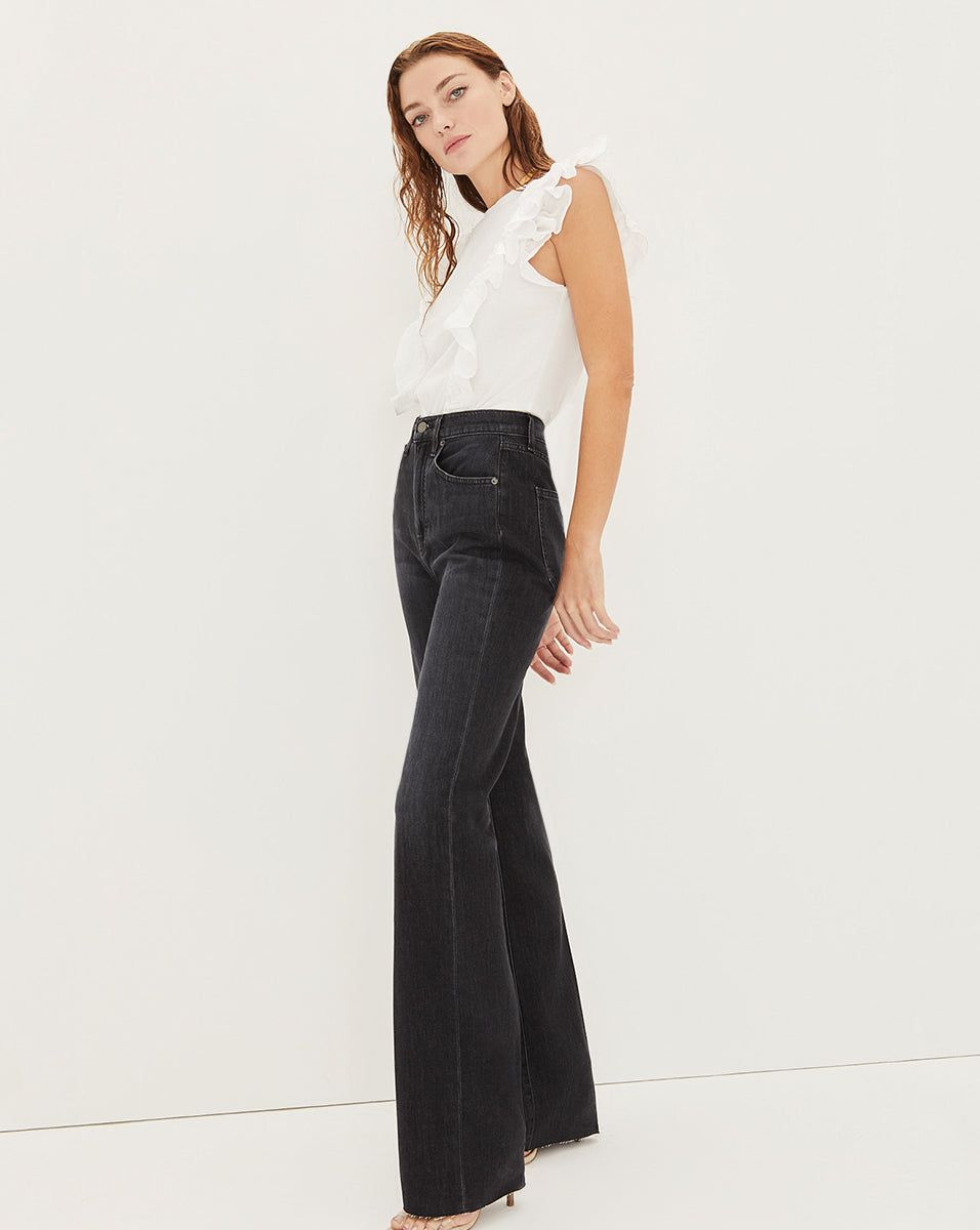 Bardot Ruffle Tee sold by Veronica Beard product image thumbnail 3