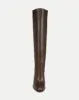 Vesper Leather Knee-High Boot sold by Veronica Beard