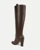 Vesper Leather Knee-High Boot sold by Veronica Beard