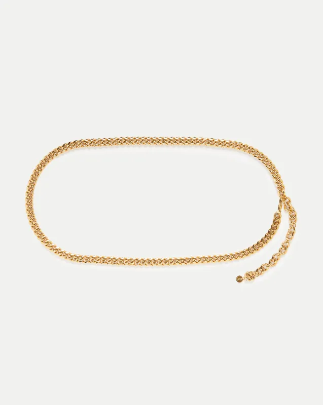 Gold Chain Link Belt sold by Veronica Beard