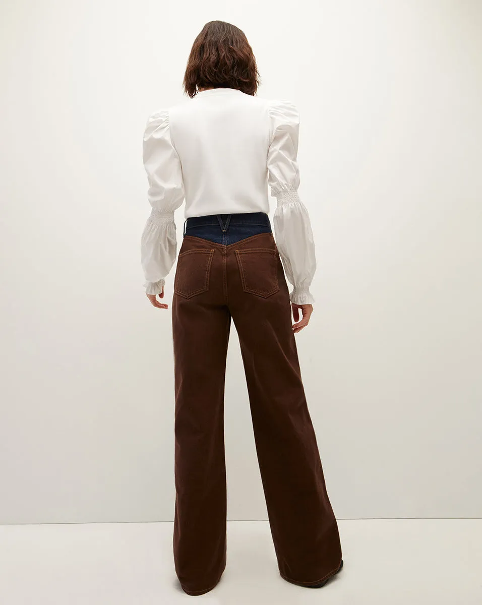 Effy Puff-Sleeve Top sold by Veronica Beard product image thumbnail 4