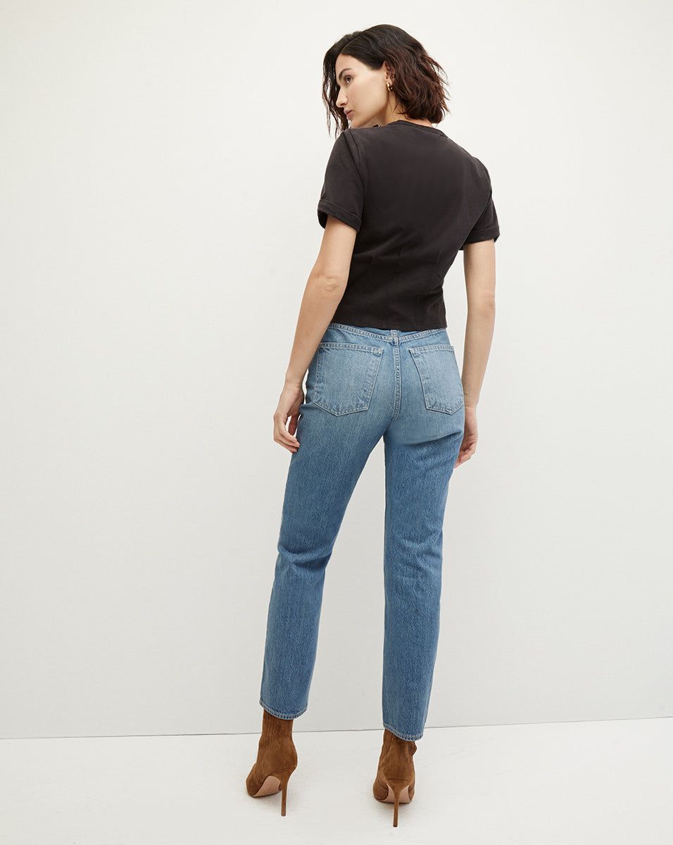 Ankara Stitched-Waist Tee sold by Veronica Beard product image thumbnail 3