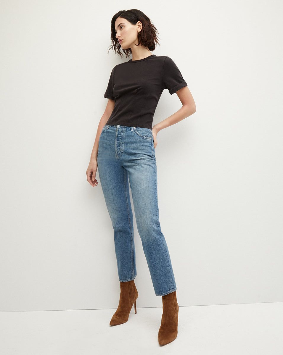 Ankara Stitched-Waist Tee sold by Veronica Beard product image thumbnail 2