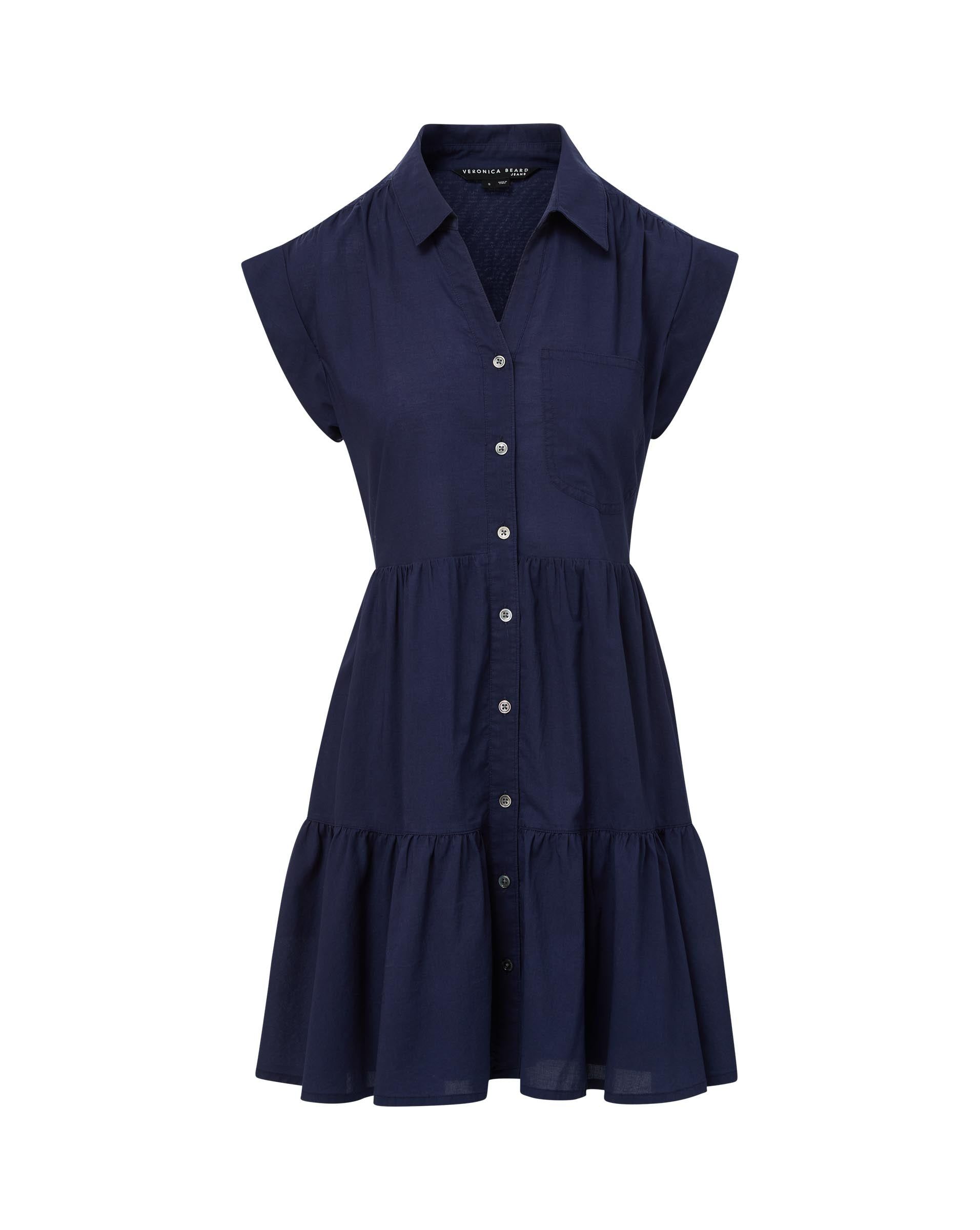 Trisha Cotton Shirtdress sold by Veronica Beard product image thumbnail 4