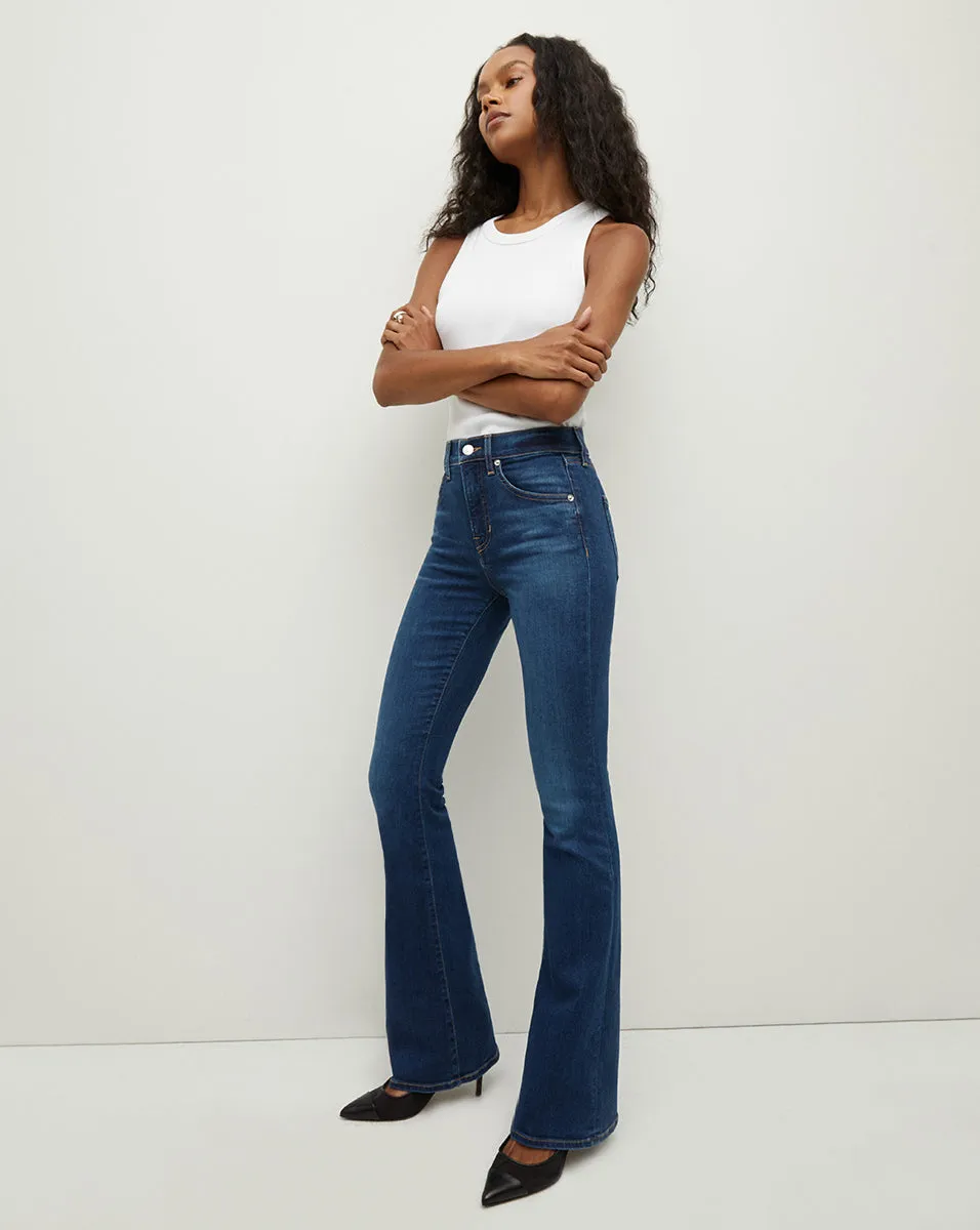 Beverly Skinny-Flare Jean | Extended sold by Veronica Beard product image thumbnail 4