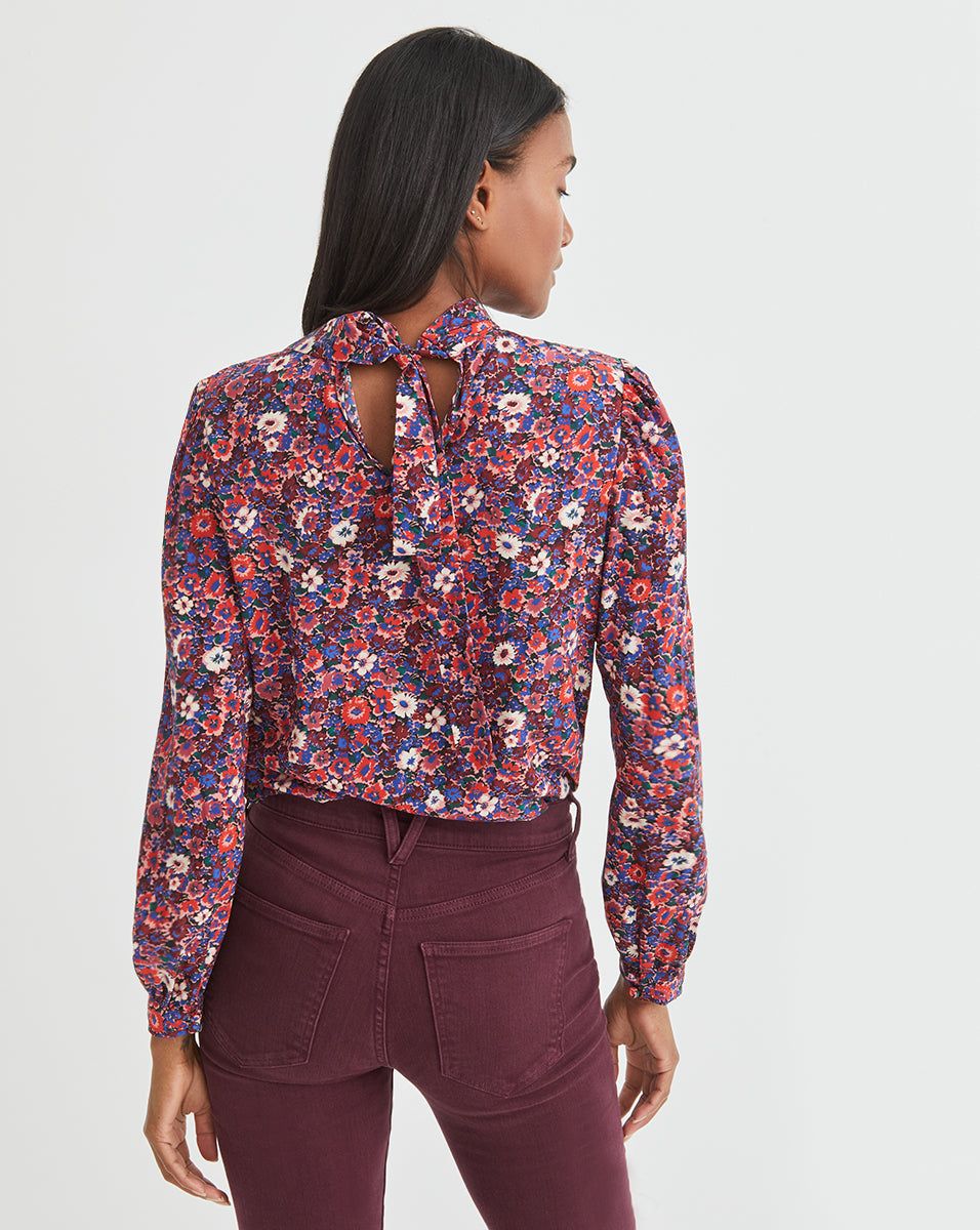 Chilton Floral Blouse sold by Veronica Beard product image thumbnail 2