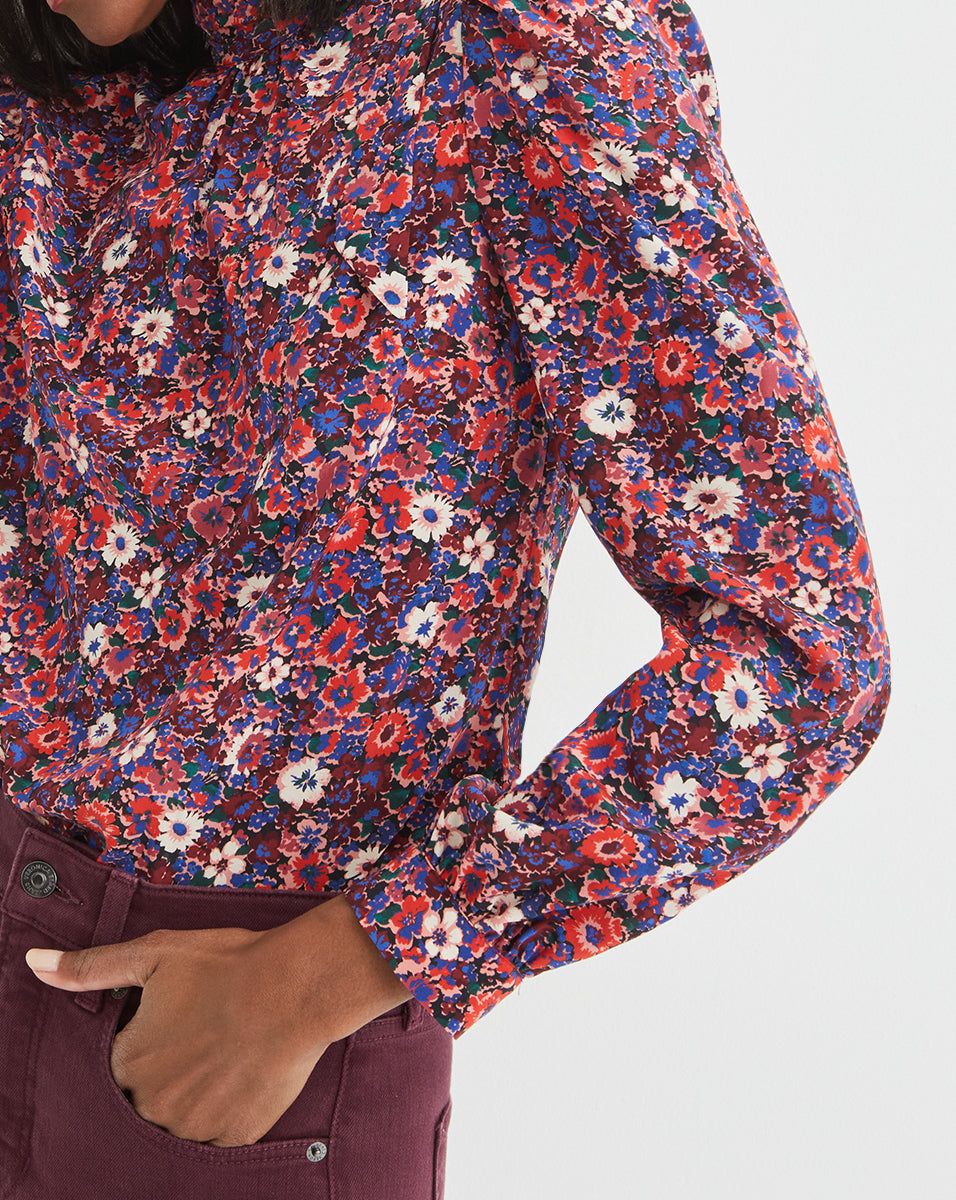 Chilton Floral Blouse sold by Veronica Beard product image thumbnail 3