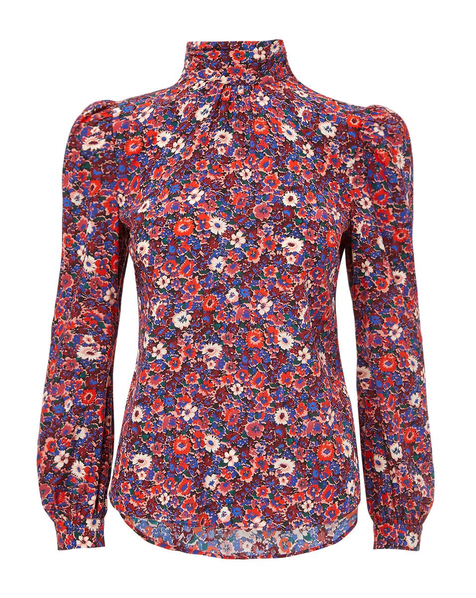 Chilton Floral Blouse sold by Veronica Beard product image thumbnail 4