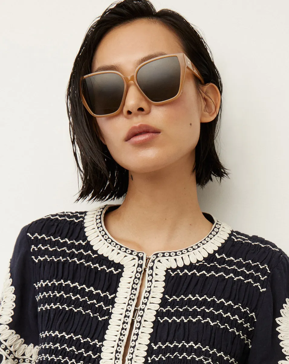 Oversized Cat-Eye Sunglasses sold by Veronica Beard product image thumbnail 3