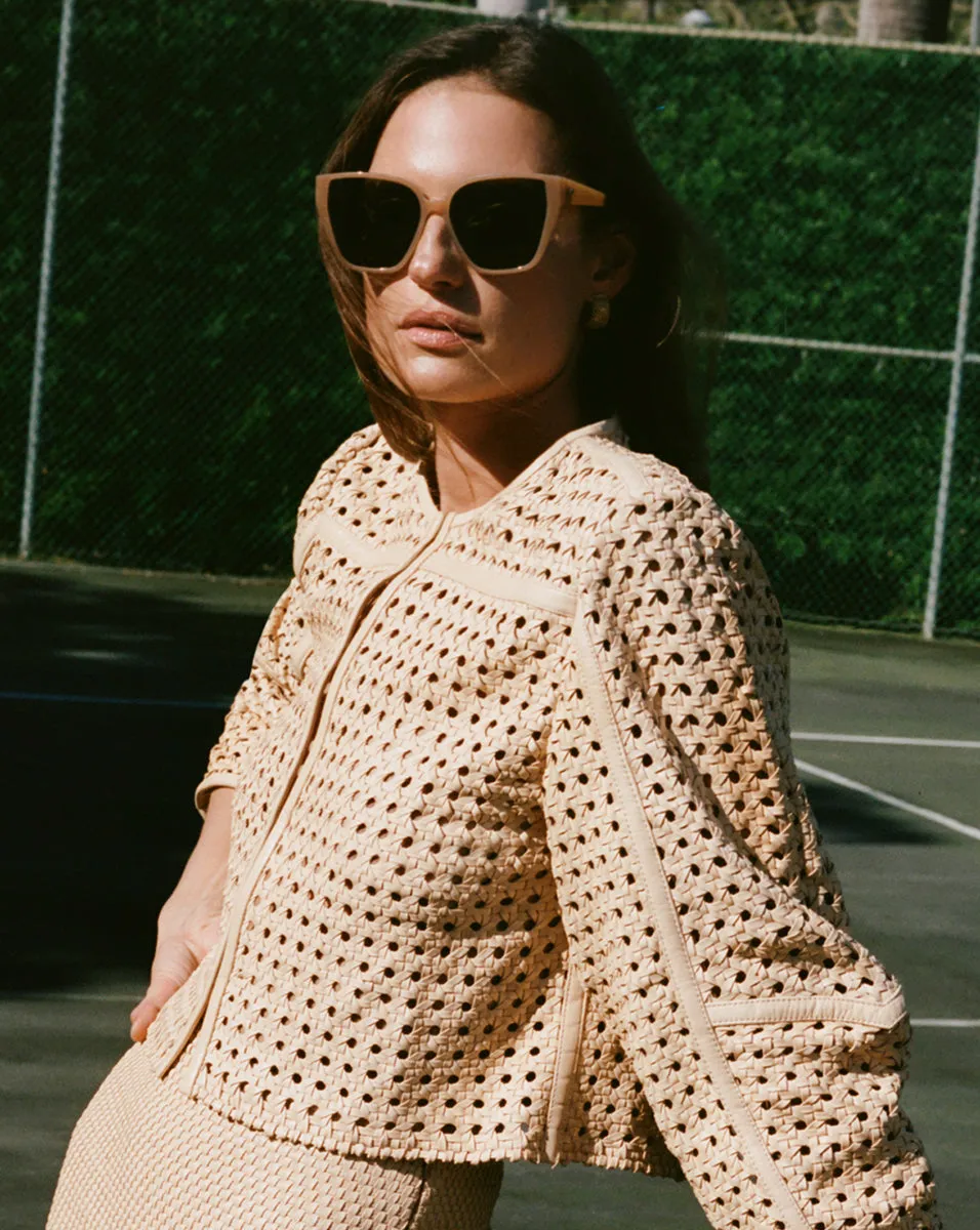 Oversized Cat-Eye Sunglasses sold by Veronica Beard product image thumbnail 4