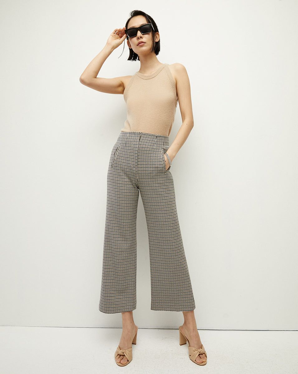 Dova Houndstooth Pant sold by Veronica Beard