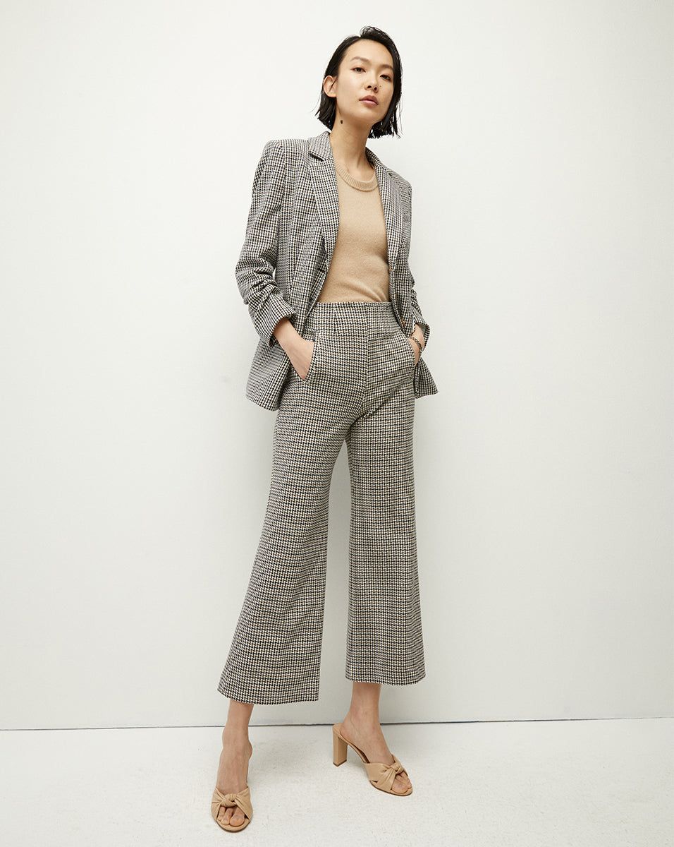 Dova Houndstooth Pant sold by Veronica Beard product image thumbnail 3