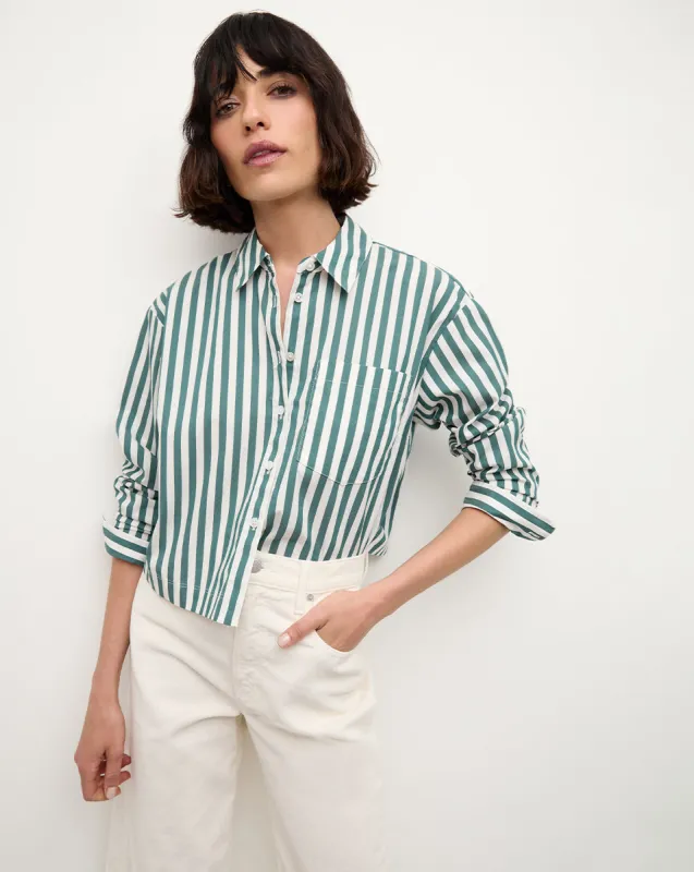Maia Striped Shirt sold by Veronica Beard