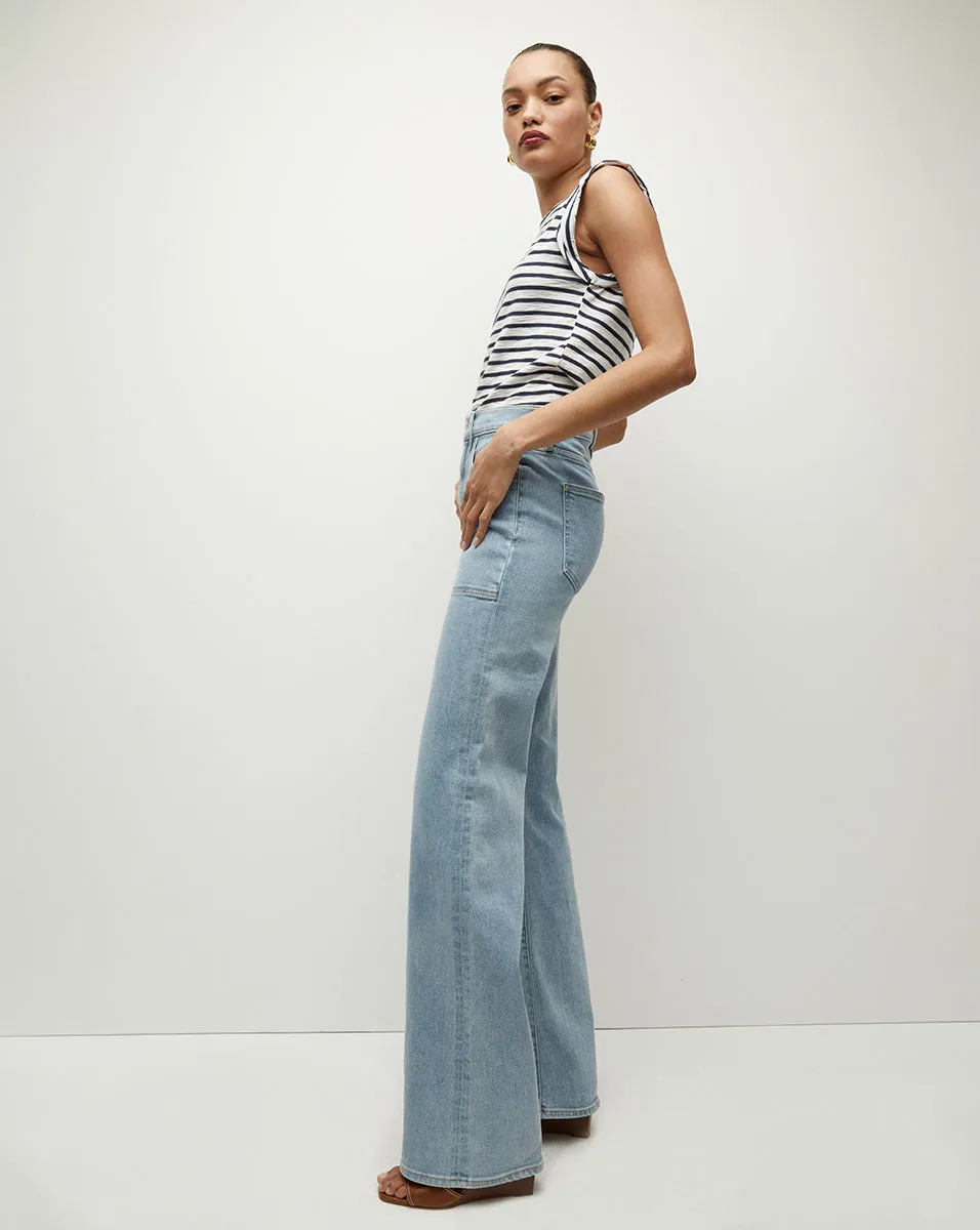 Dree Striped Muscle Tee sold by Veronica Beard product image thumbnail 4