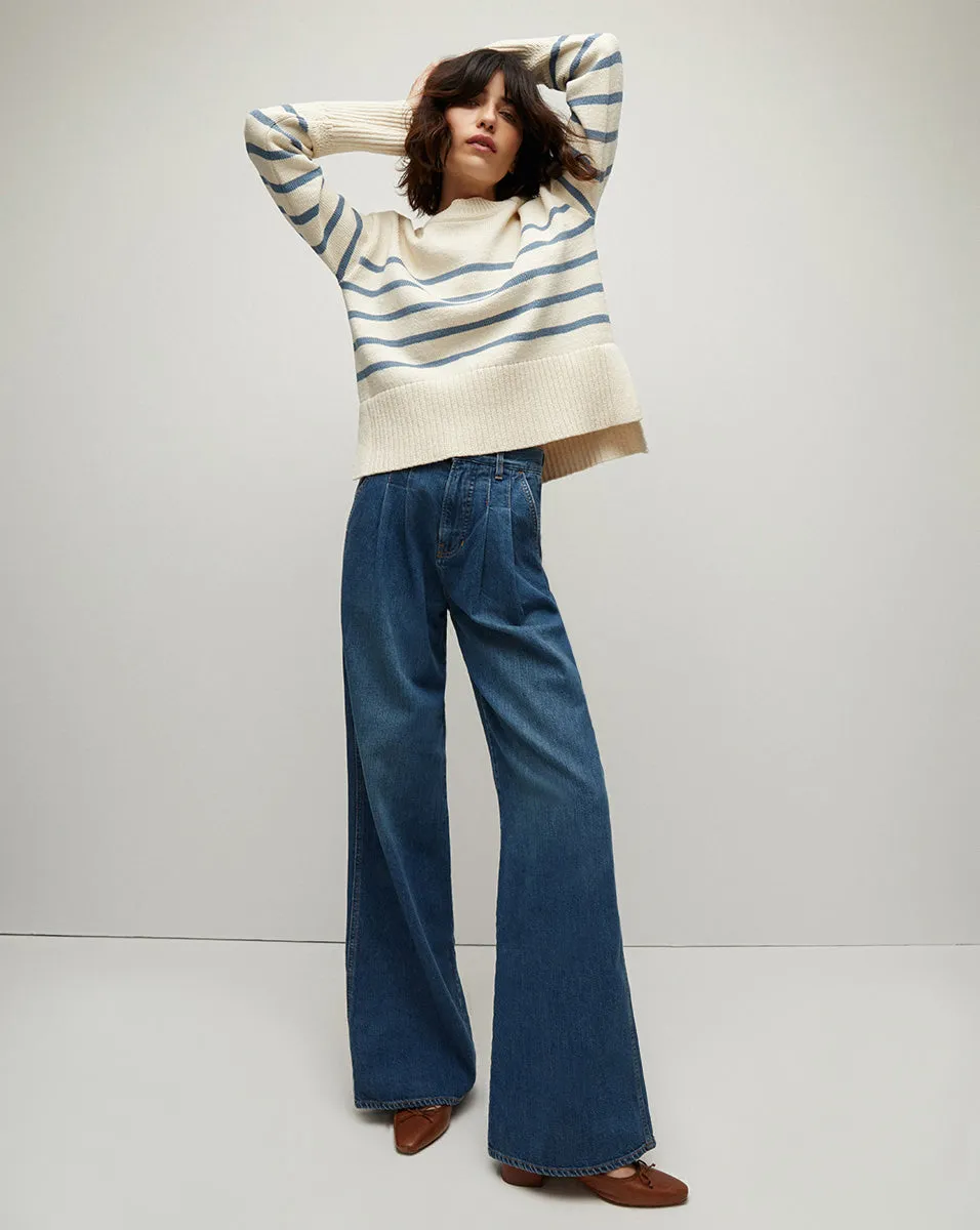 Andover Striped Sweater sold by Veronica Beard product image thumbnail 3