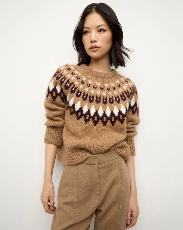 Anne Fairisle Pullover sold by Veronica Beard