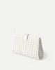 Crest Lock Basket Clutch sold by Veronica Beard