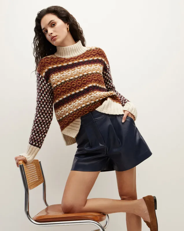 Clary Alpaca-Blend Sweater sold by Veronica Beard