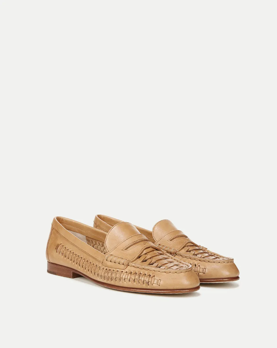 Penny Woven Leather Loafer sold by Veronica Beard product image thumbnail 2