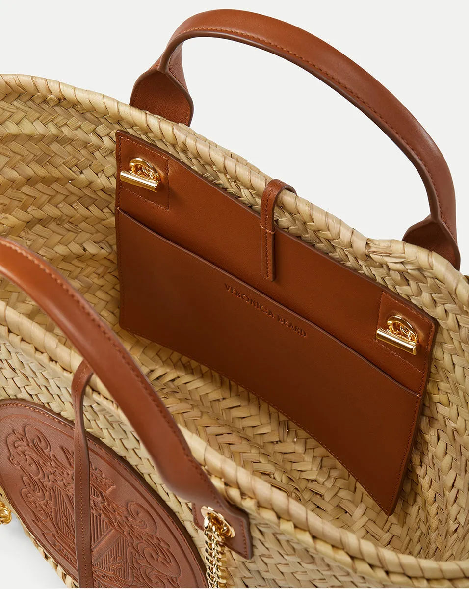 Crest Market Tote | Small sold by Veronica Beard product image thumbnail 4