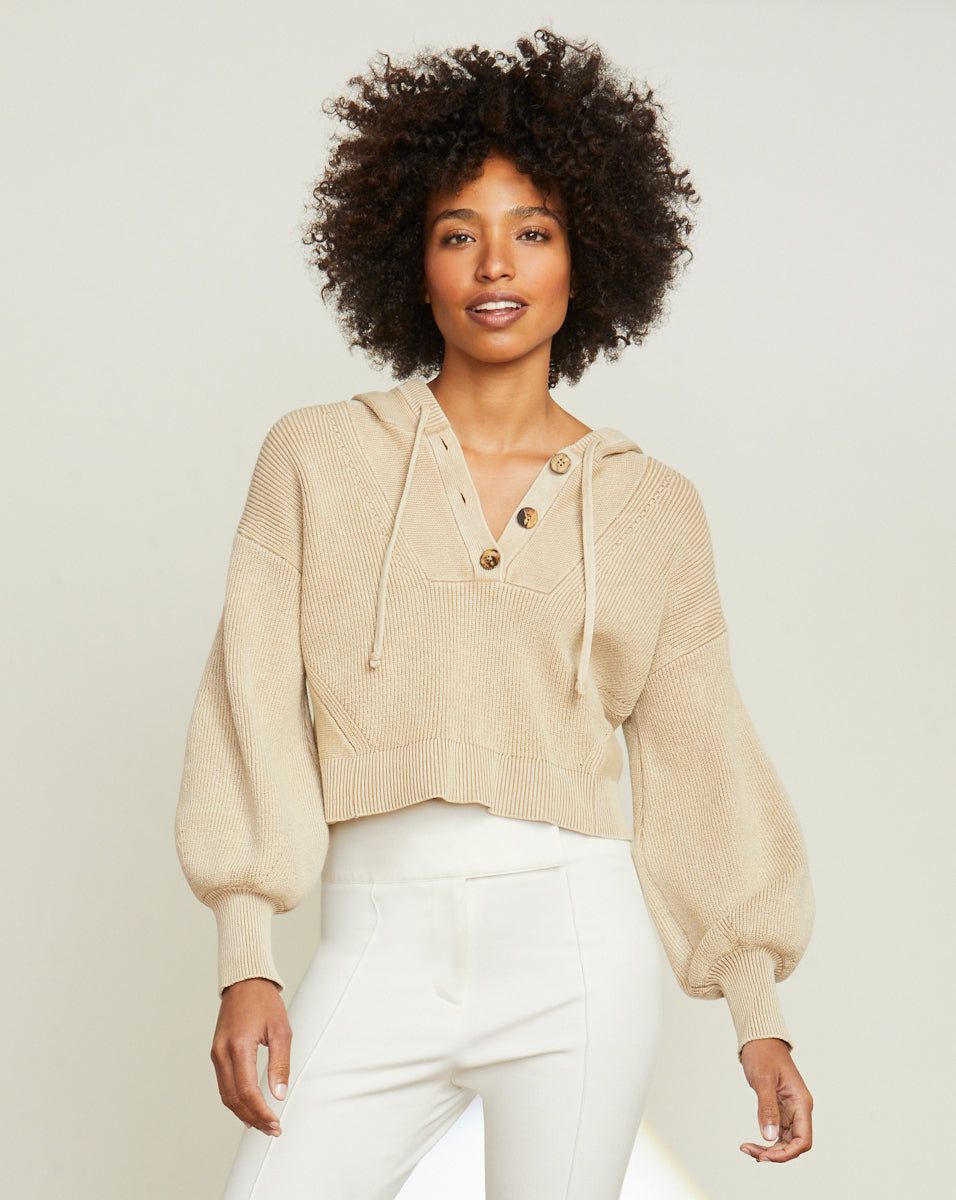 Ursina Knit Hoodie sold by Veronica Beard product image thumbnail 5