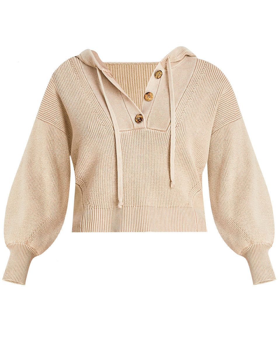 Ursina Knit Hoodie sold by Veronica Beard product image thumbnail 4
