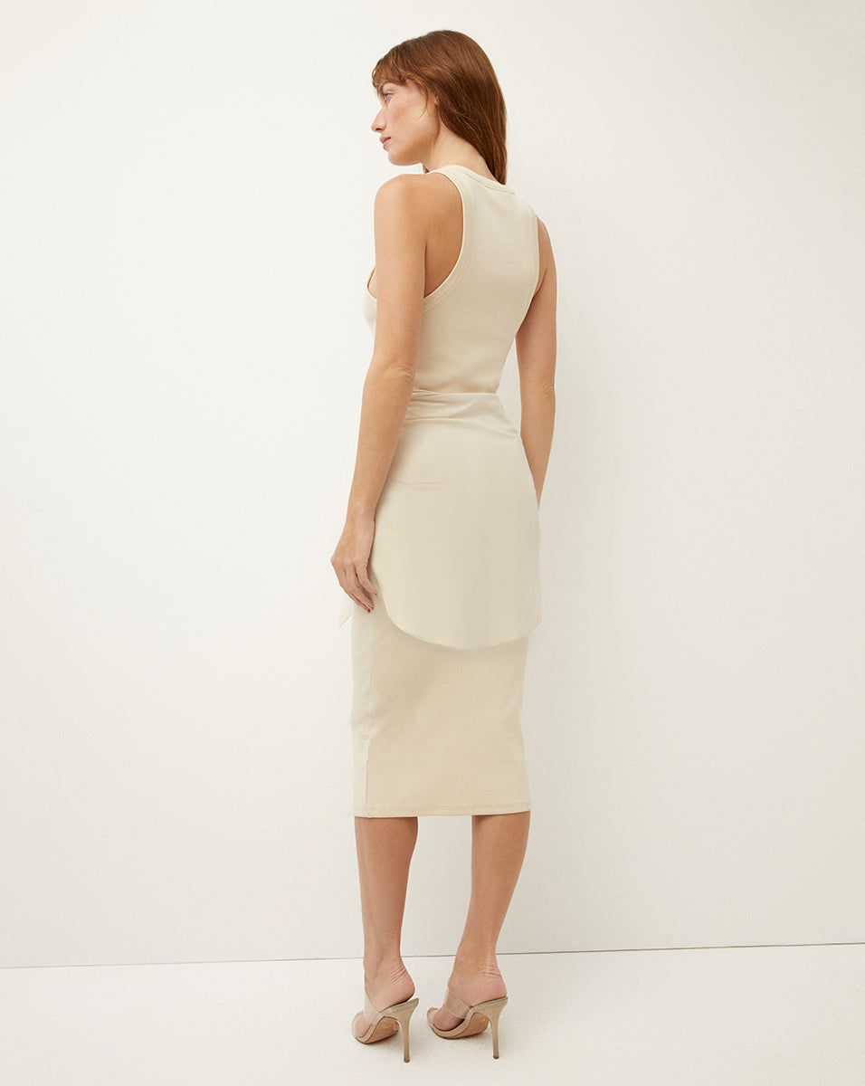 Odeon Ribbed Dress sold by Veronica Beard product image thumbnail 3