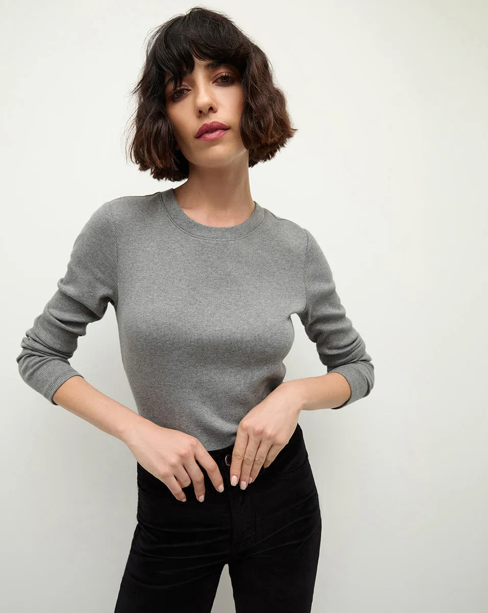 Pruitt Long-Sleeve Tee sold by Veronica Beard