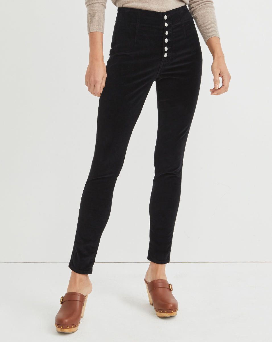 Debbie Velvet Skinny Pant sold by Veronica Beard product image thumbnail 2