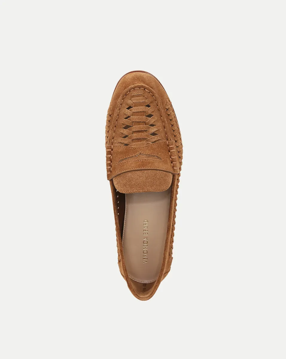 Penny Woven Suede Loafer sold by Veronica Beard product image thumbnail 3