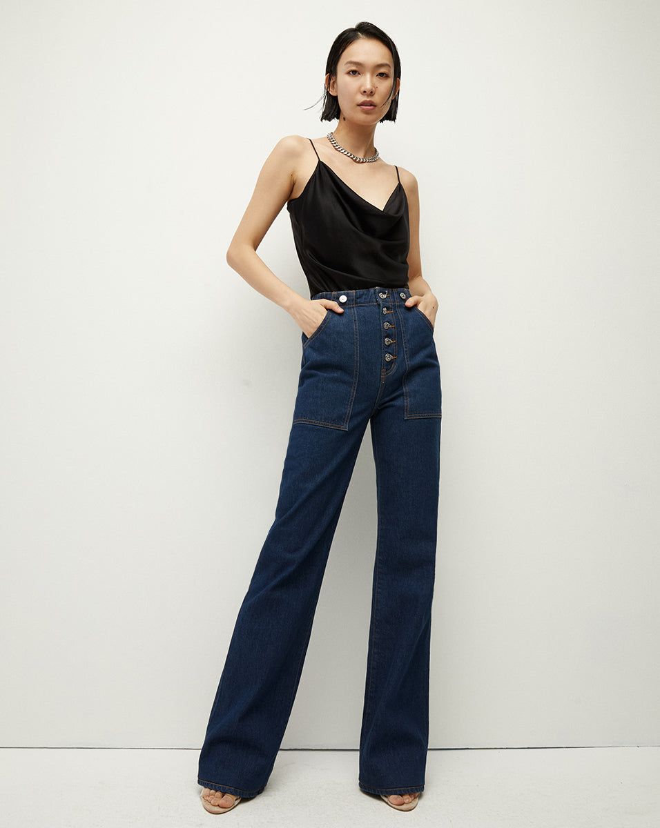 Sola Cowl-Neck Silk Top sold by Veronica Beard product image thumbnail 2