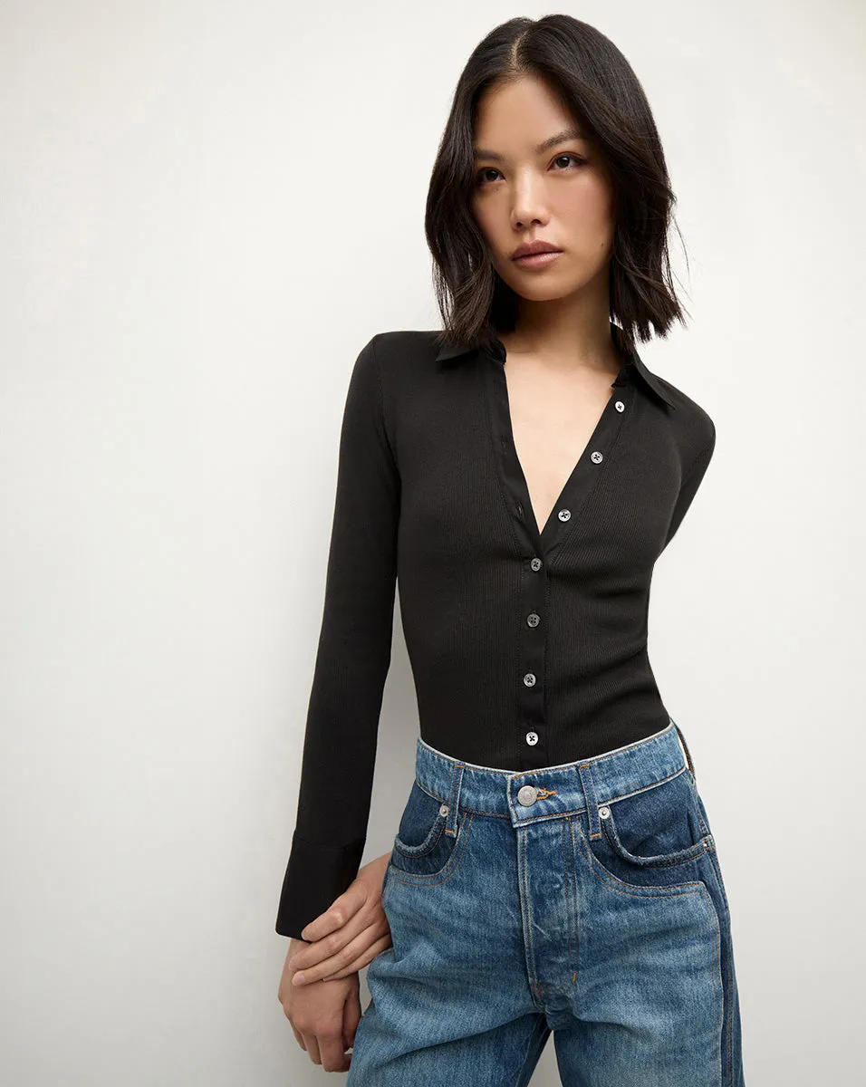 Scottie Button-Down Shirt sold by Veronica Beard