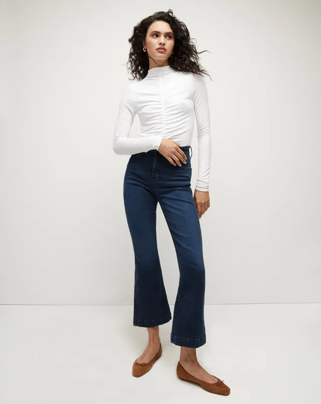 Carson Kick-Flare Jean sold by Veronica Beard
