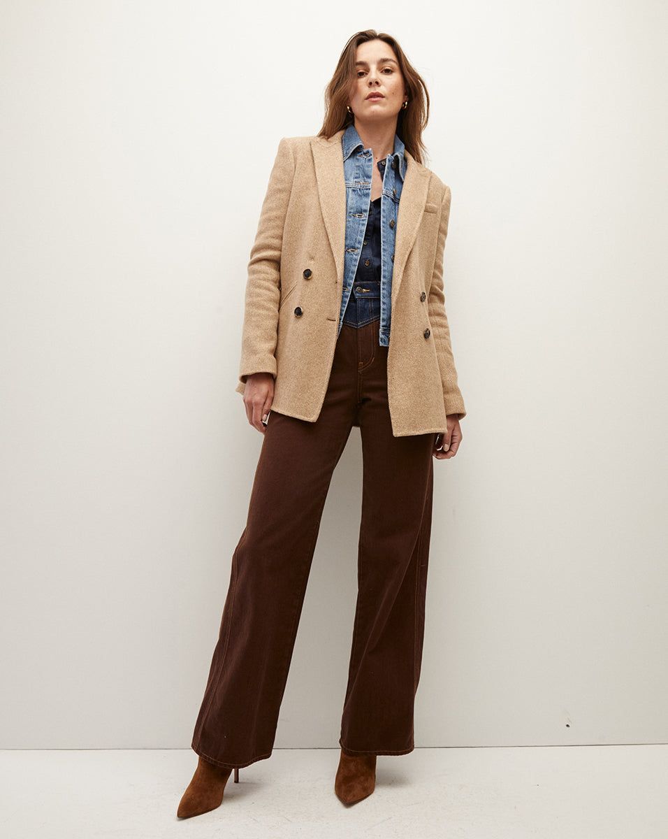 Oria Herringbone Dickey Jacket sold by Veronica Beard product image thumbnail 5