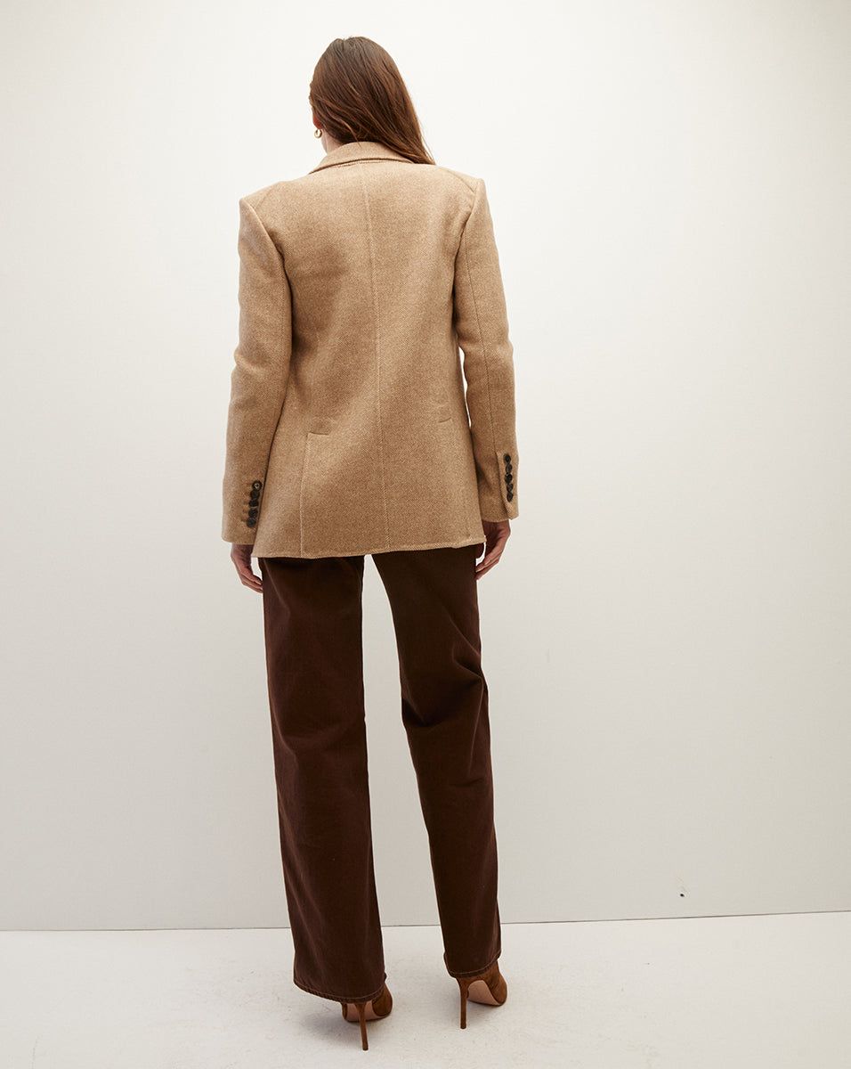 Oria Herringbone Jacket sold by Veronica Beard product image thumbnail 4