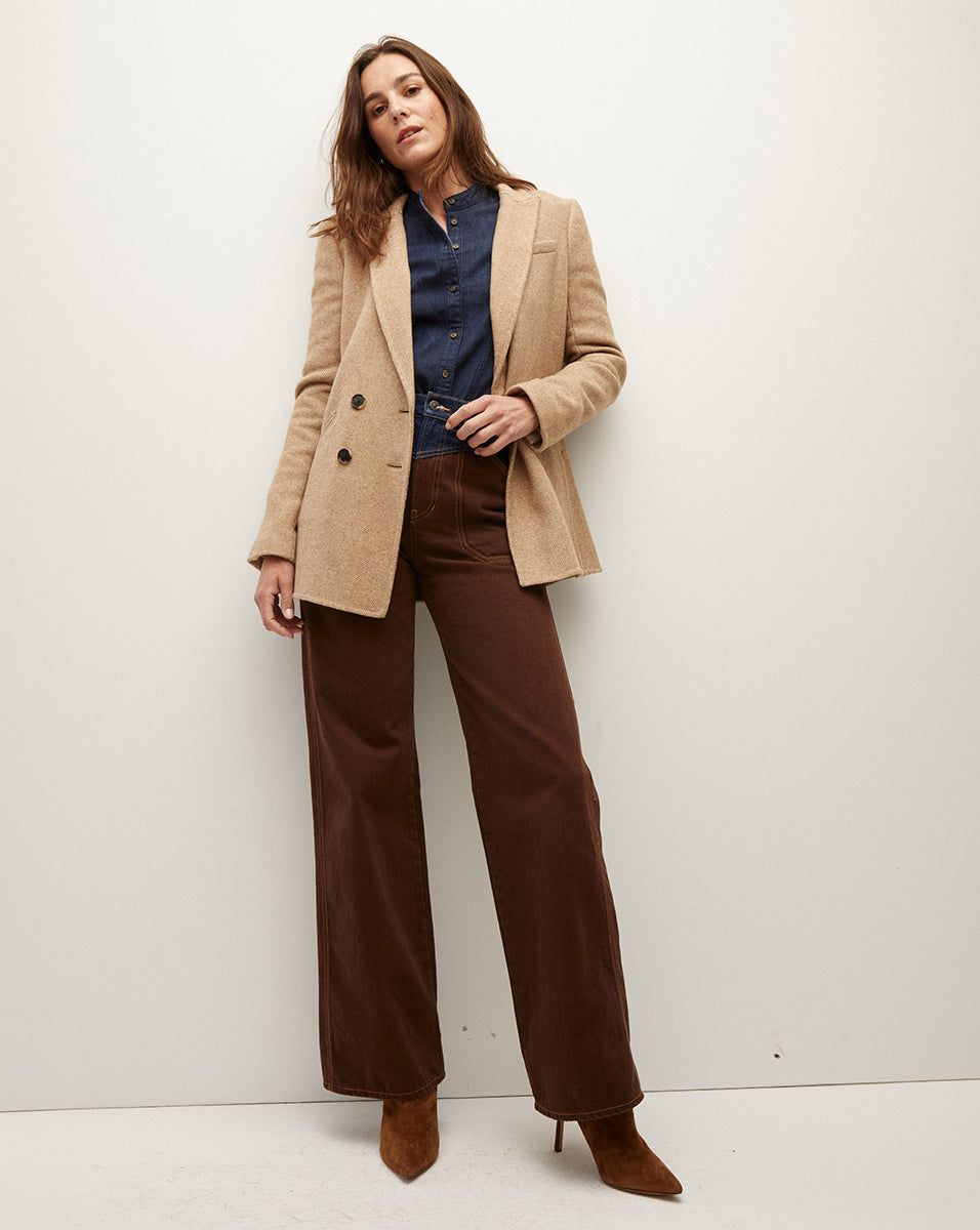 Oria Herringbone Jacket sold by Veronica Beard product image thumbnail 2