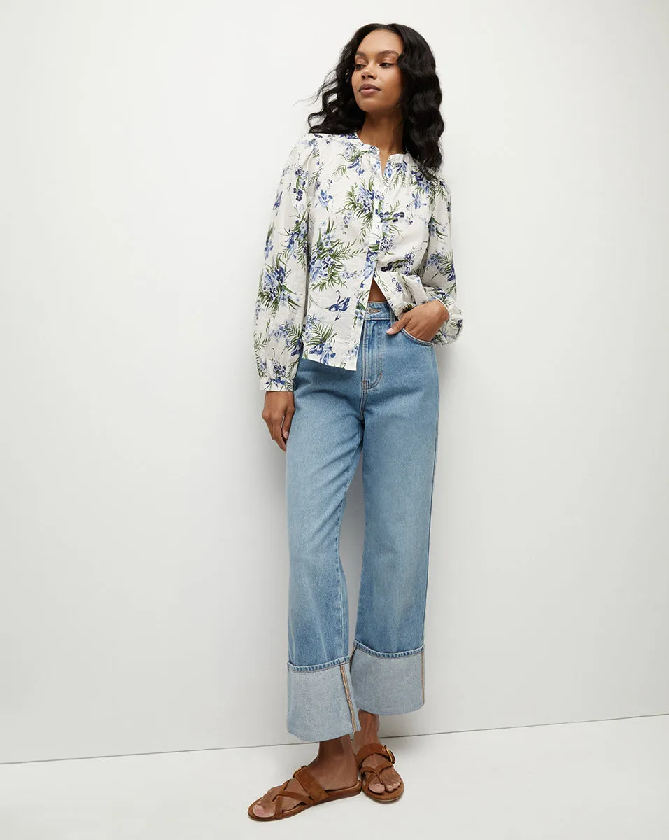 Ashlynn Cotton Blouse sold by Veronica Beard product image thumbnail 3