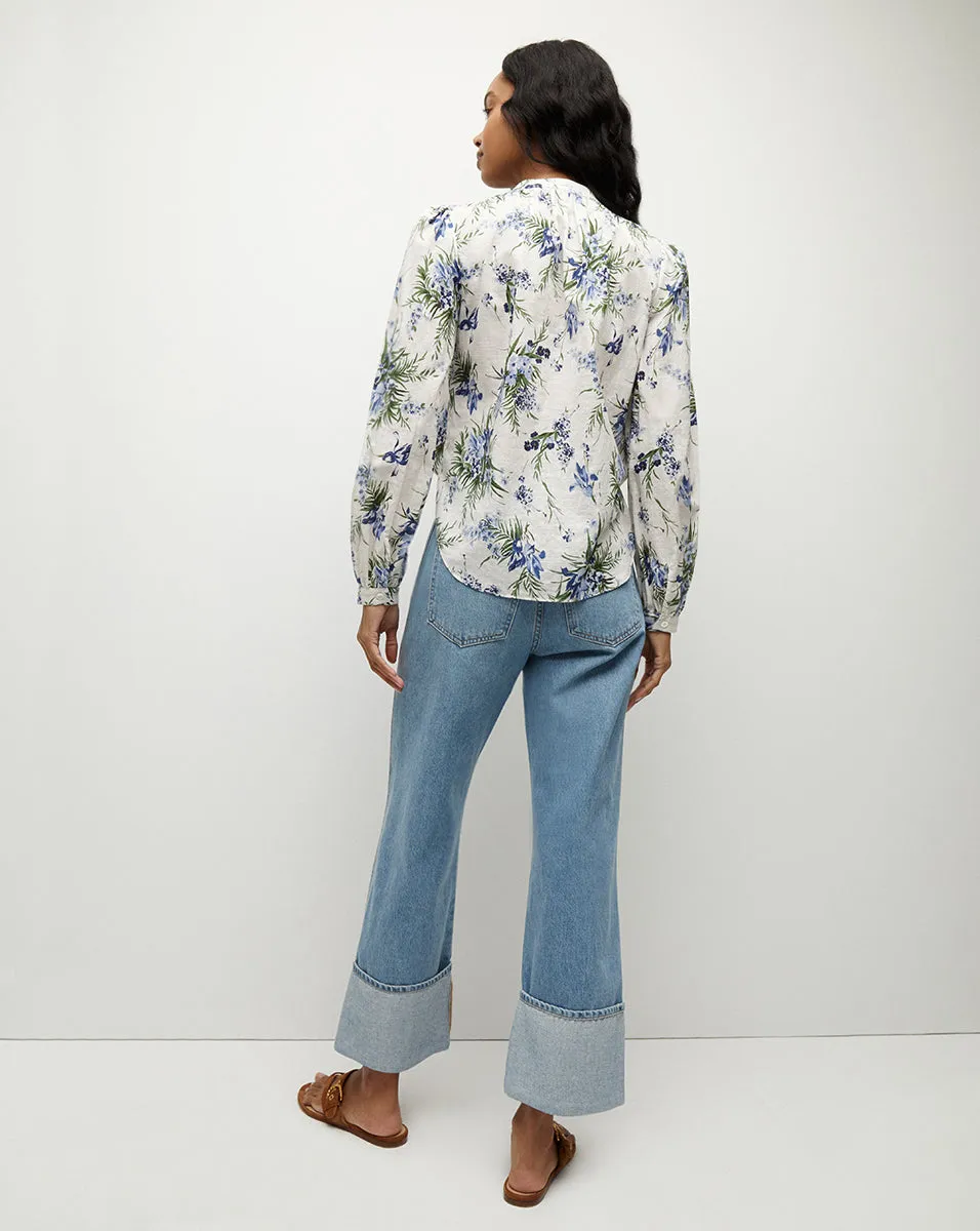 Ashlynn Cotton Blouse sold by Veronica Beard product image thumbnail 4