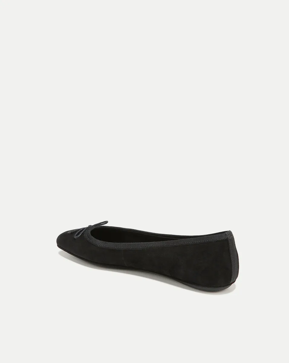 Beatrix Suede Ballet Flat sold by Veronica Beard product image thumbnail 4