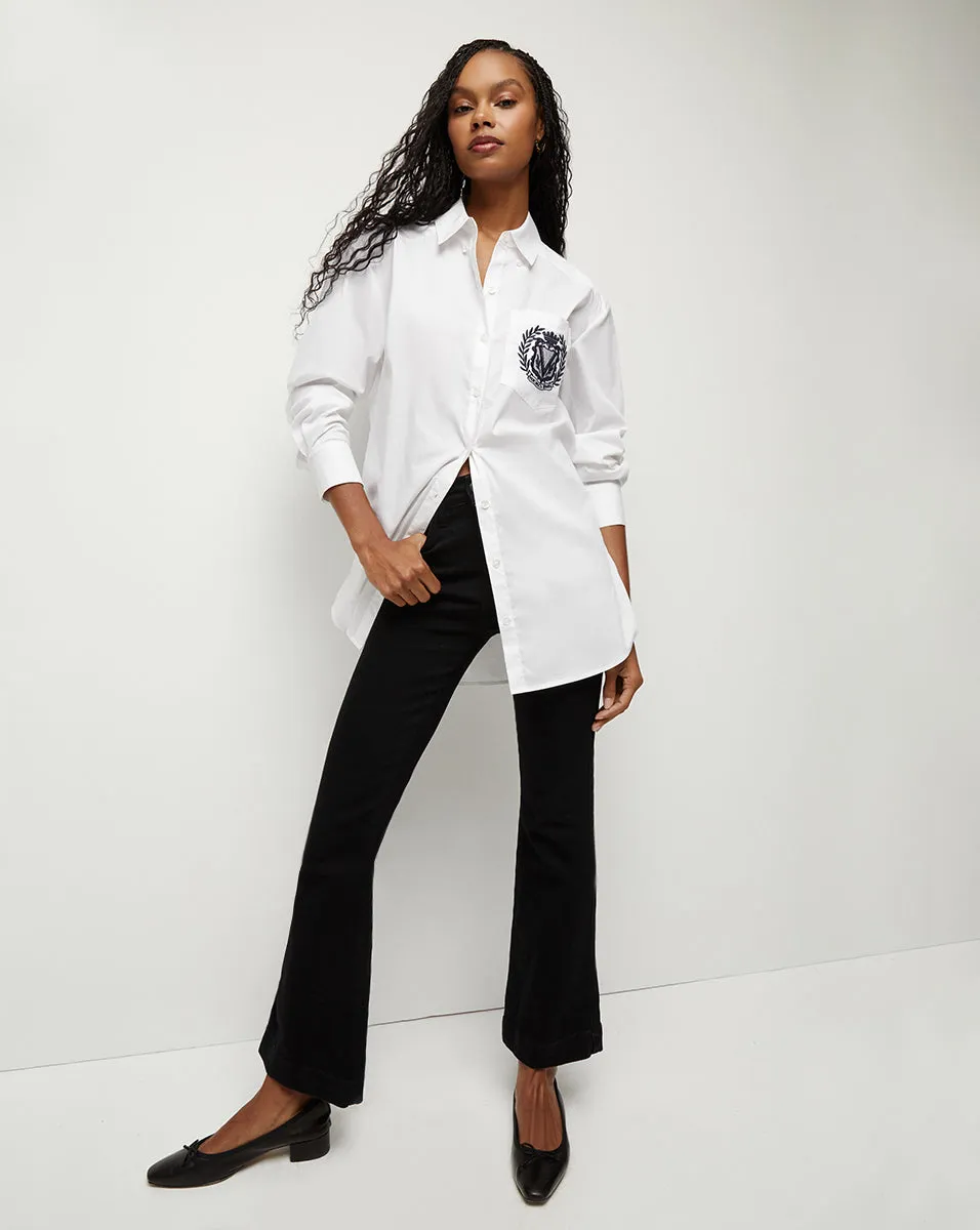 Carson Kick-Flare Jean sold by Veronica Beard