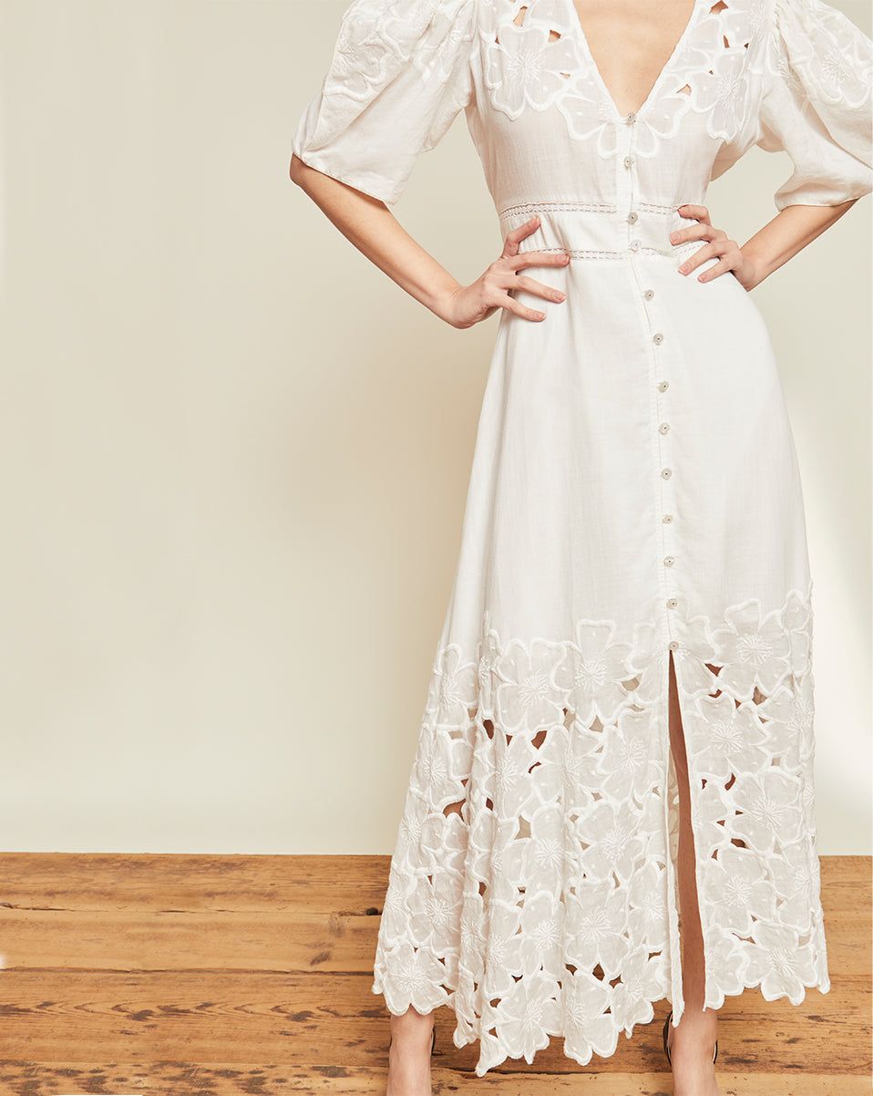 Hope Eyelet Maxi Dress sold by Veronica Beard product image thumbnail 2