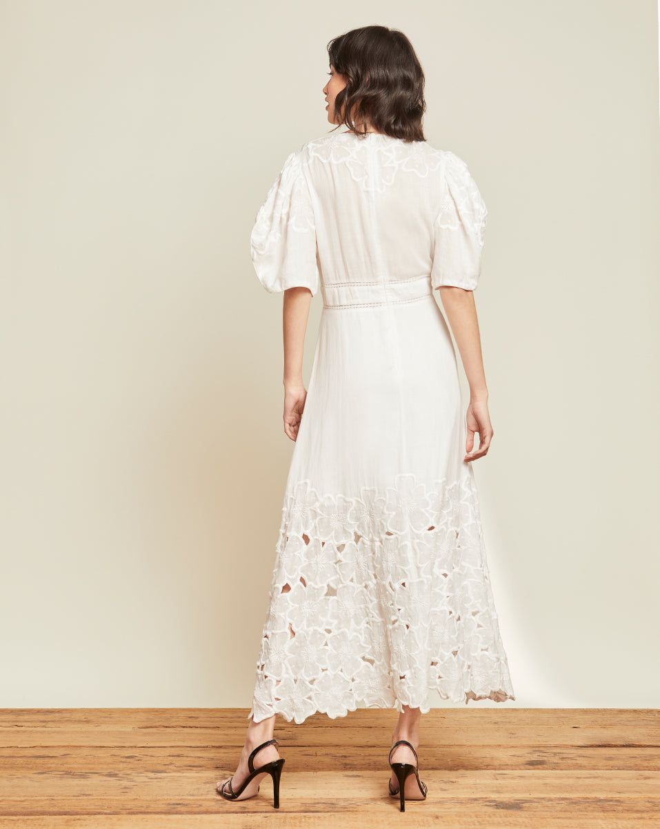 Hope Eyelet Maxi Dress sold by Veronica Beard product image thumbnail 4