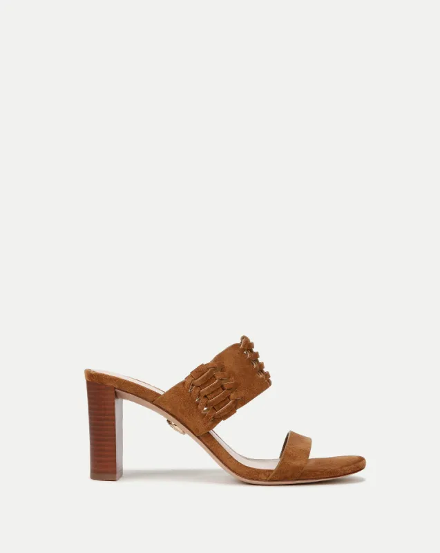Georgie Suede Sandal sold by Veronica Beard
