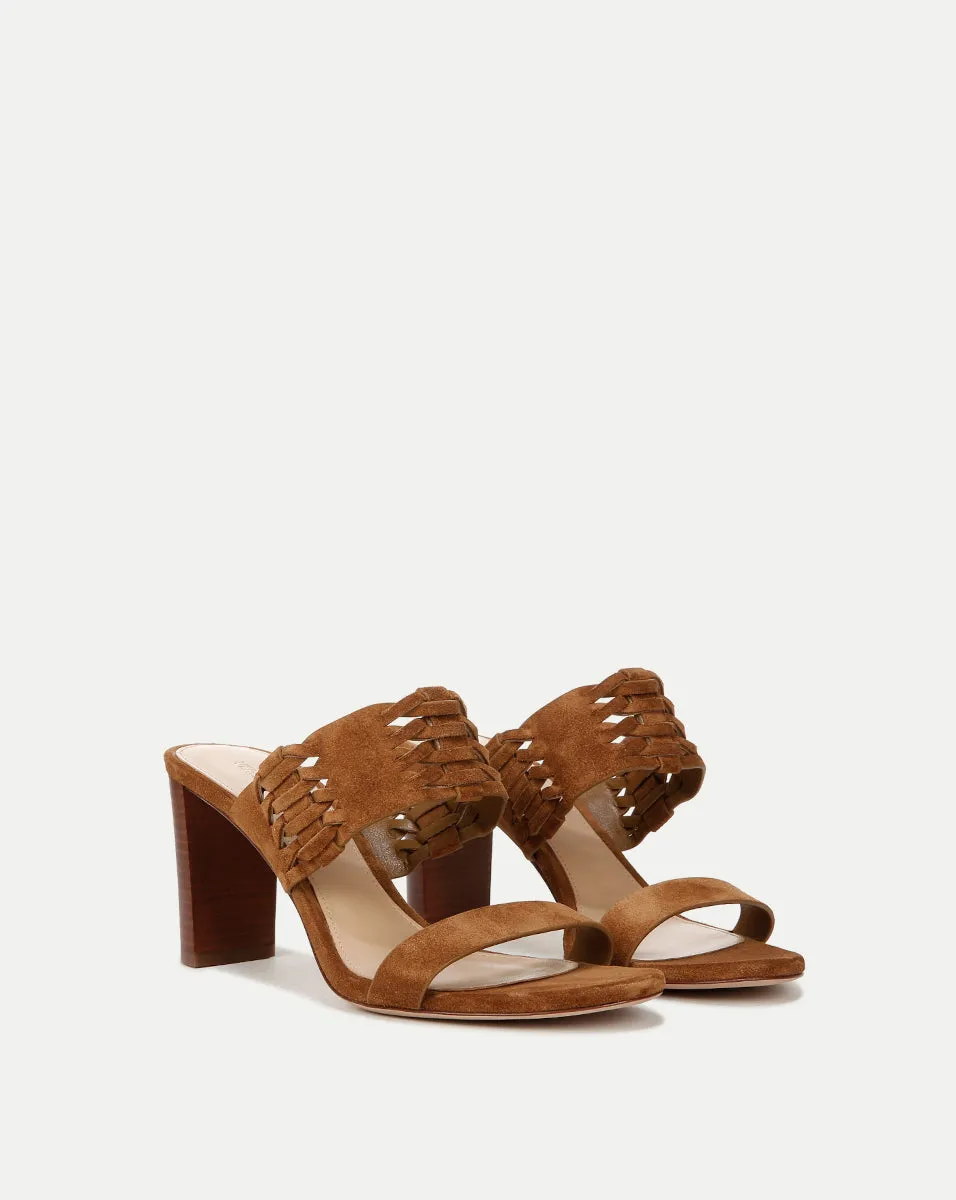 Georgie Suede Sandal sold by Veronica Beard product image thumbnail 2