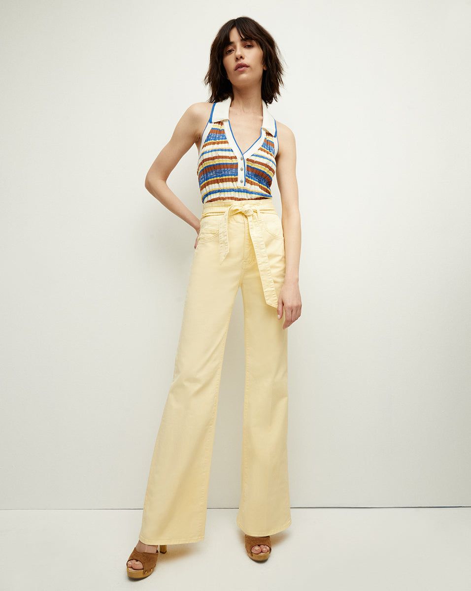 Rosanna Corset Wide-Leg Pant sold by Veronica Beard