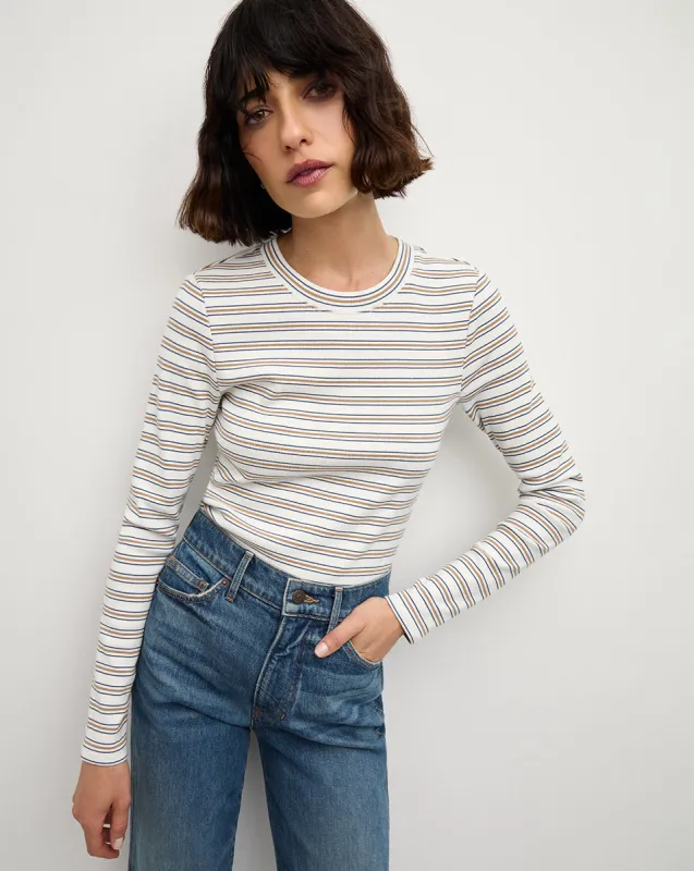 Pruitt Long-Sleeve Tee sold by Veronica Beard