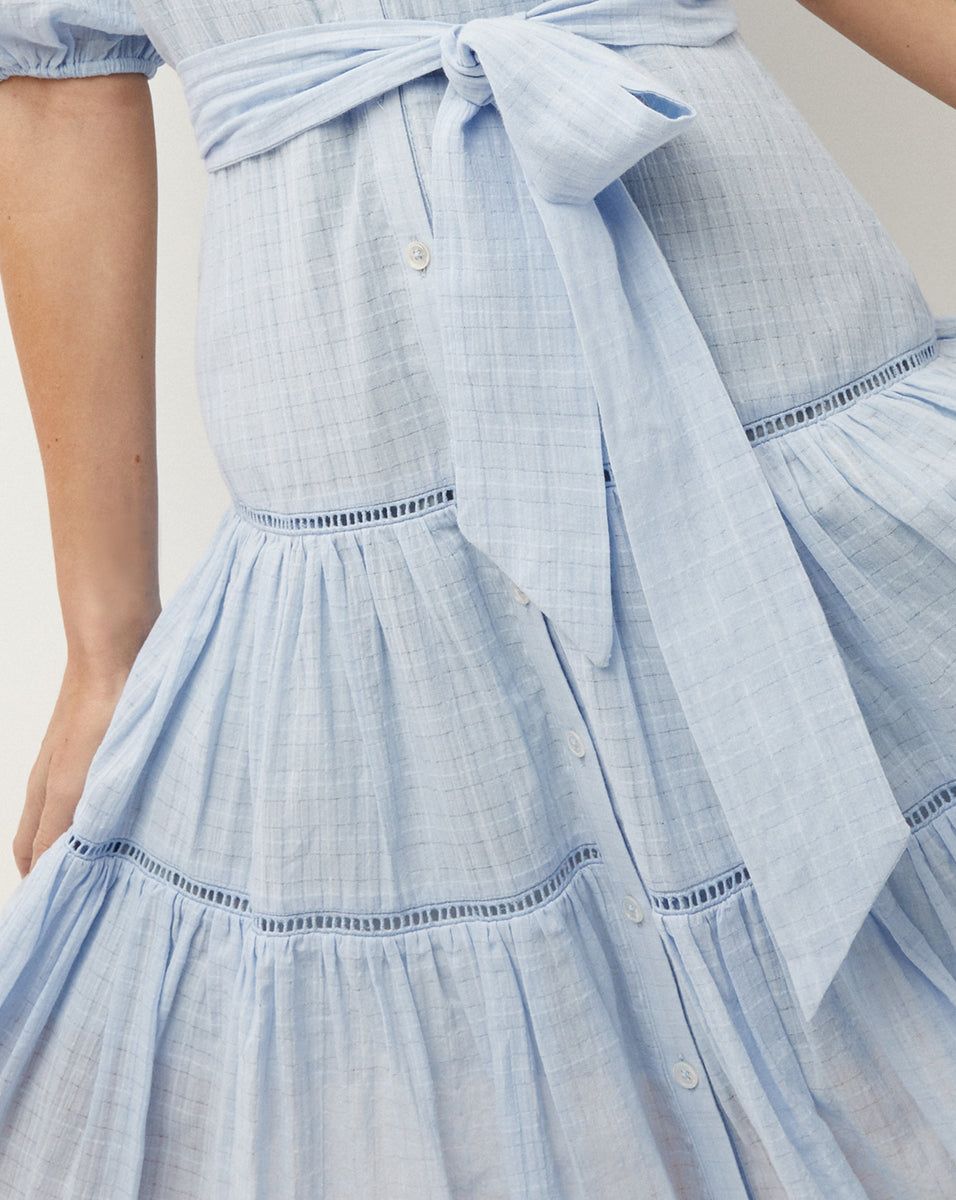 Dewey Tiered Dress sold by Veronica Beard product image thumbnail 3
