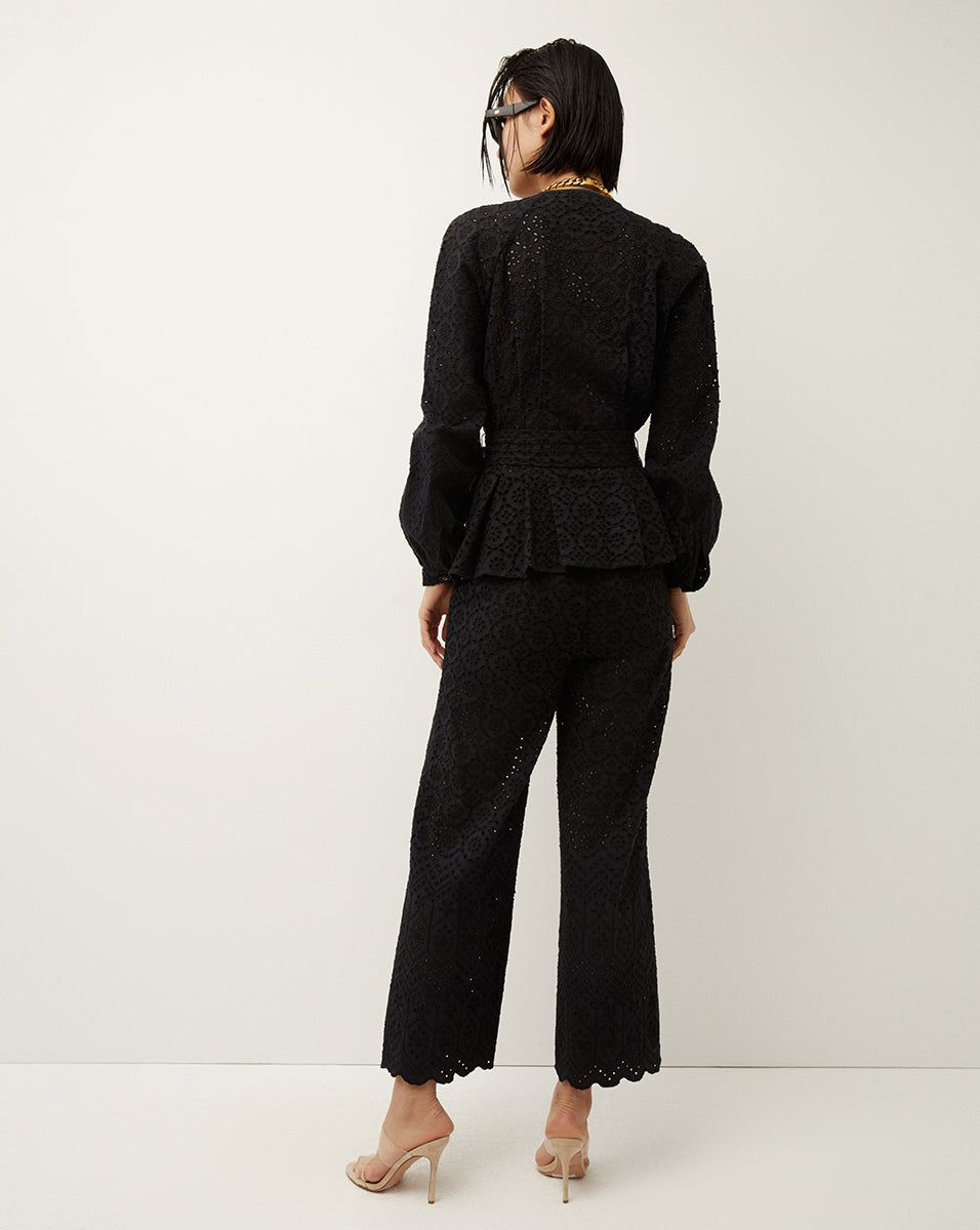 Kapnos Eyelet Jacket sold by Veronica Beard product image thumbnail 4